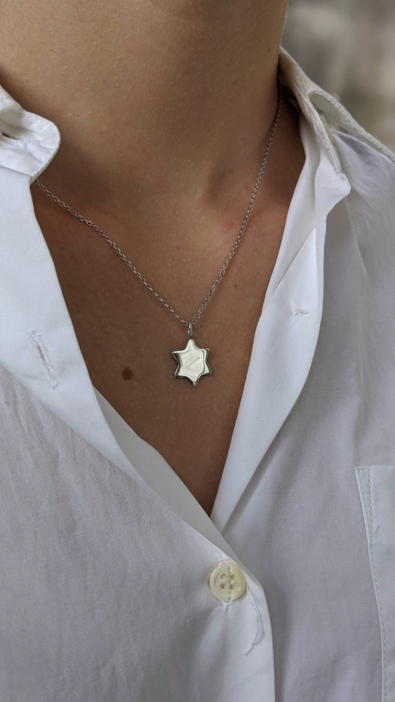 Six point star pendant on sale