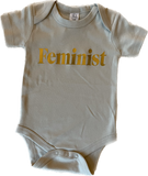 Feminist Onesies, Short Sleeve