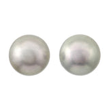 Classic pearl post earrings