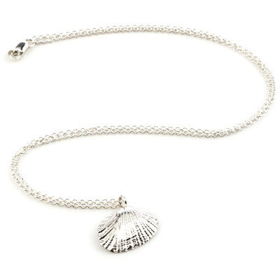 sterling silver shell necklace