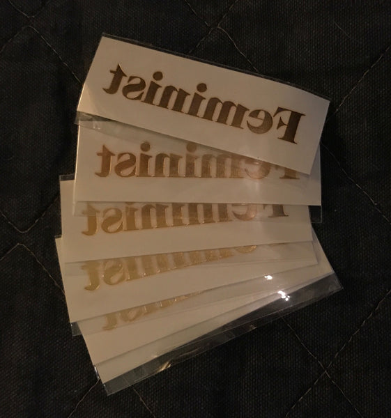 Feminist Gold Tattoos