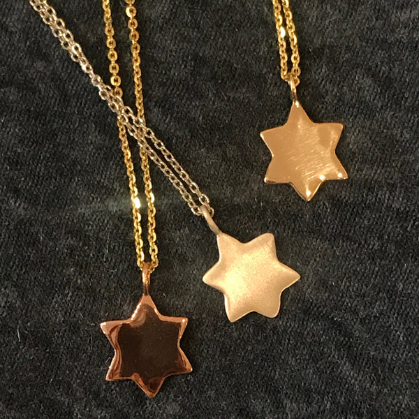 Six star necklace sales
