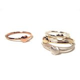 mini heart ring