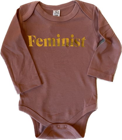 Feminist Onesies, Long Sleeve